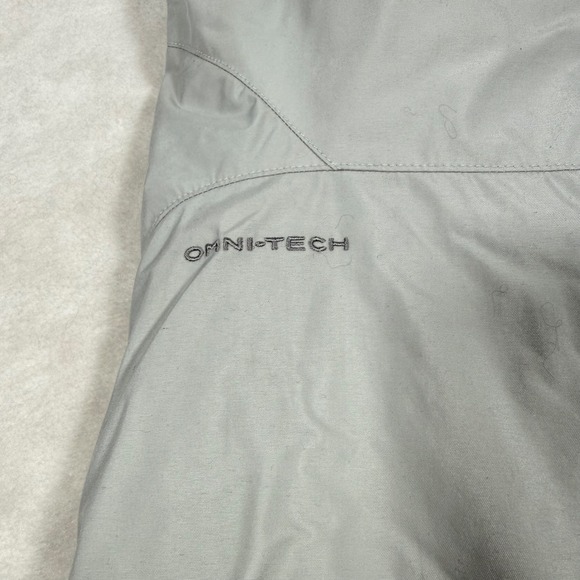 Columbia Omni Tech Women Ski Snow Pant Gray Small Waterproof Breathable Insulate - Picture 5 of 7